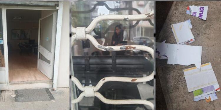 HDP’ye saldıran ırkçıya ‘mala zarar vermek’ten dava açıldı