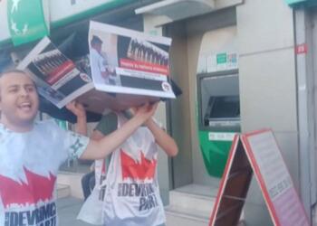 Zaxo’daki katliam AKP binası önünde tabutla protesto edildi