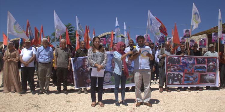 SİHA saldırısı Berxwedan Kampı’nda protesto edildi 