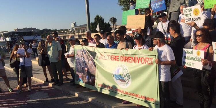 İkizdere için eylem: Doğaya verdiğini zararın vebalinden kaçamayacaksınız