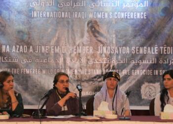 Katliamdan kurtulan Êzidî kadınlar konferansta buluştu