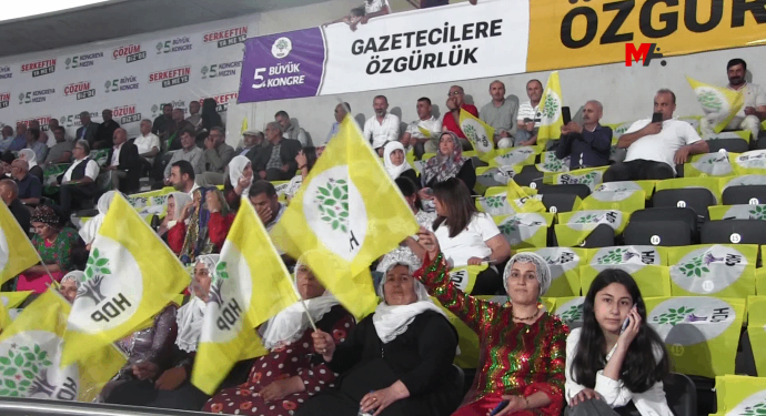 HDP kongresi için on binler Ankara’da buluştu