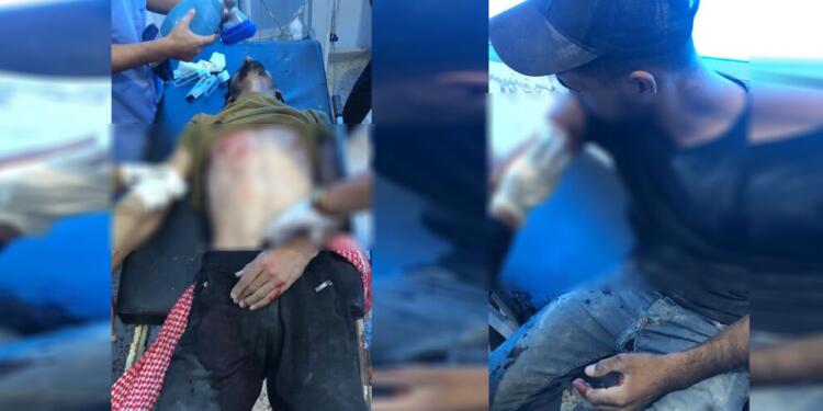 Eyn İsa’da SİHA saldırısı