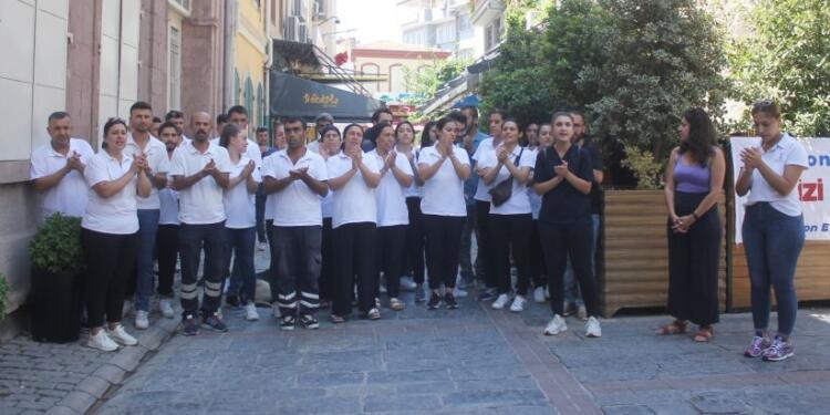 İşçiler taşeronluk sistemine son verilmesi için direniyor