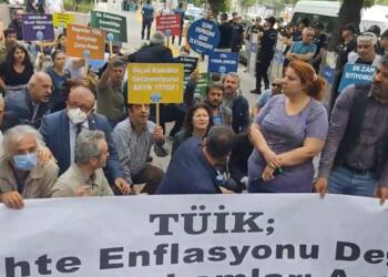 TÜİK önünde eylem yapmak isteyen KESK üyelerine engelleme