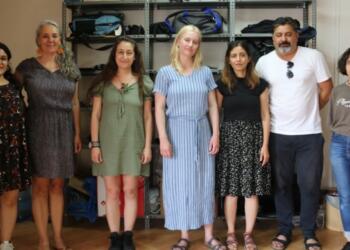 Danimarkalı heyetten Mezopotamya Ajansı’na ziyaret