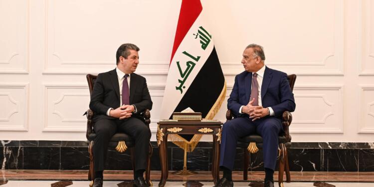 Mustafa Kazımi ile Mesrur Barzani Zaxo-Perex Katliamı’nı görüştü