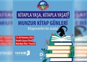 Munzur Kitap Günleri başlıyor