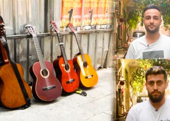 Sokakta Kürtçe müzik: Müzisyenler cezaları protesto için belgelerini yaktı