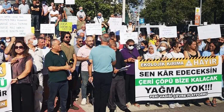 Maden ocağına karşı eylem: Derhal iptal edilmeli