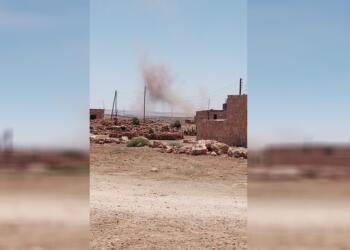 Şehba’da köyler bombaladı