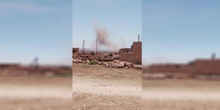 Şehba’da köyler bombaladı