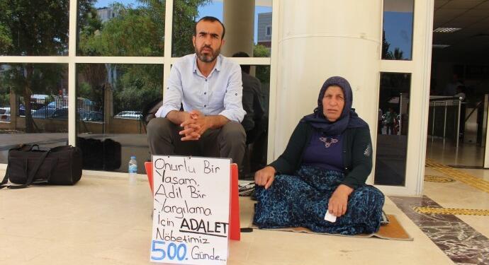 Şenyaşar Ailesi 500 gündür vicdan ve adalet için direnişte