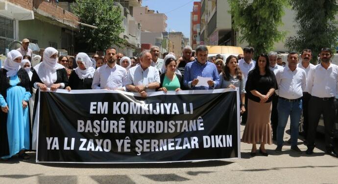 Zaxo-Perex Katliamı’na Ankara ve Şırnak’ta protesto