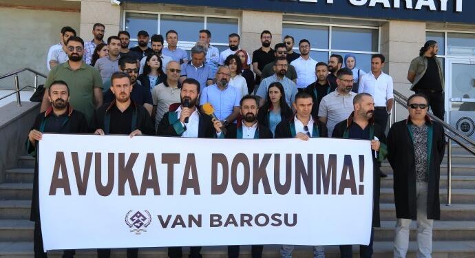Van Barosu avukata saldırıyı kınadı