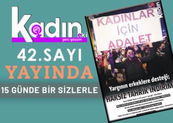 Kadın Eki’nin yeni sayısı yayınlandı