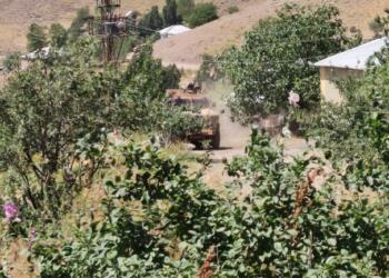 Baskın yapılan Zêvkan Köyü asker ablukasına alındı