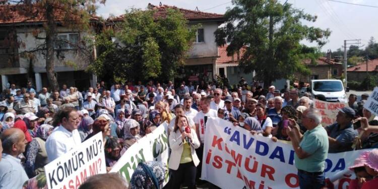 Avdanlılar madene karşı kararlı!