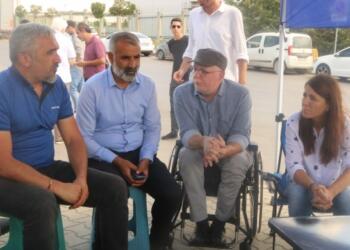 HDP’li vekiller Conta Elastik işçilerini ziyaret etti