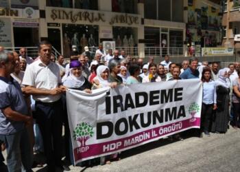 Kayyumların yıldönümünde HDP’den protesto