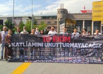 10 Ekim Katliamı’nın 82’nci ayı: Failler yargılanana kadar mücadele edeceğiz