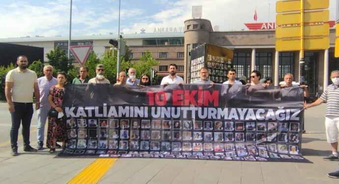 10 Ekim Katliamı’nın 82’nci ayı: Failler yargılanana kadar mücadele edeceğiz
