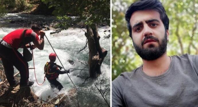 Akıntıya kapılan gencin cansız bedeni 64 gün sonra bulundu