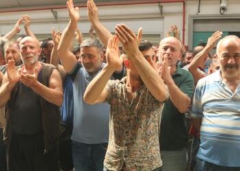 HALDER başkan yardımcısı grevdeki işçileri silahla tehdit etti