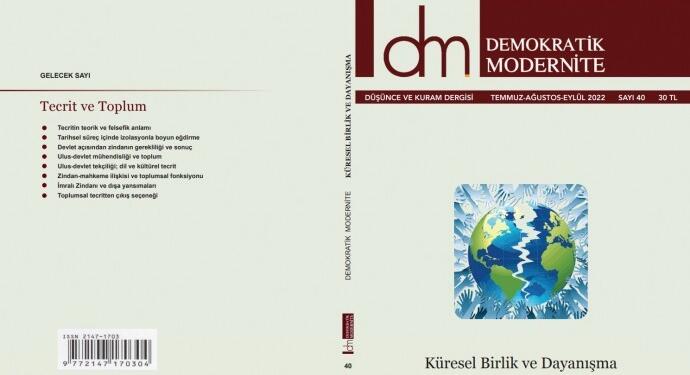 Demokratik Modernite’nin 40’ıncı sayısı çıktı: Küresel Birlik ve Dayanışma