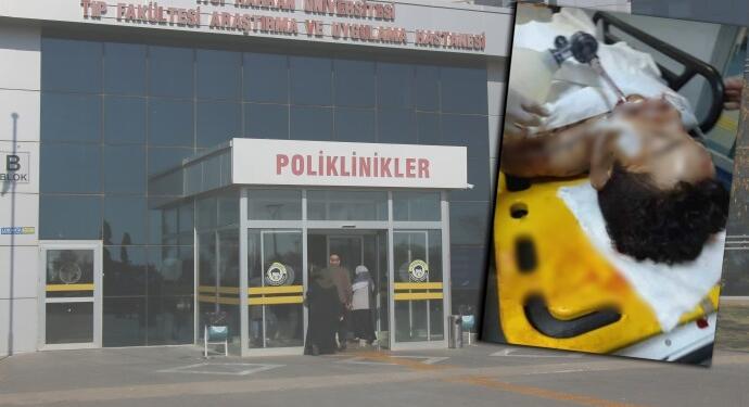 Bulduğu askeri cismin patlaması nedeniyle 4 gündür yoğun bakımda