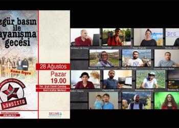 Tutuklanan 16 Kürt gazeteciyle dayanışma gecesine meslektaşlarından çağrı