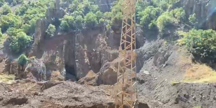 Hakkari’de maden işgali