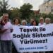 Sağlıkçılardan ‘Aile Hekimliği Yönetmeliği’ protestosu