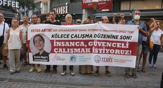 Müzisyenler katledilen Bayır için açıklama yaptı