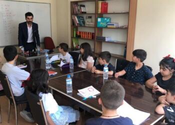  Doğubayazıt’ta çocuklara Kürtçe dil kursu