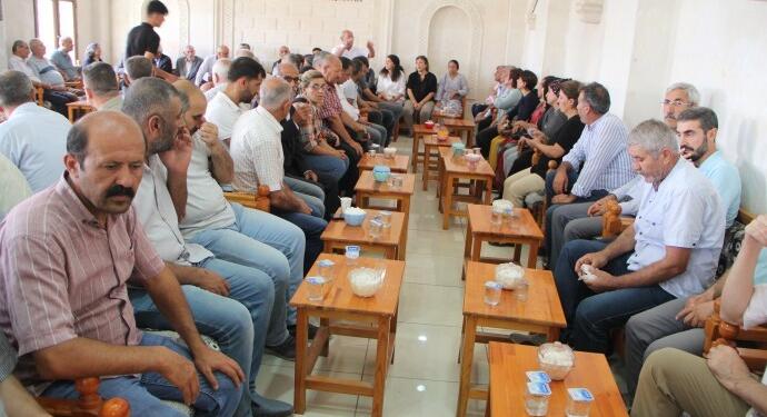 HDP ve DBP Derik’te taziyeye katıldı