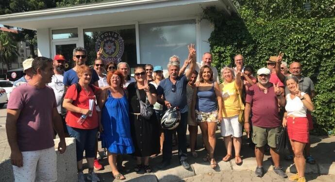 Gözaltına alınan çevreciler serbest bırakıldı