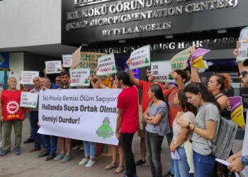 Zehirli gemiyi durdurmak için eylem