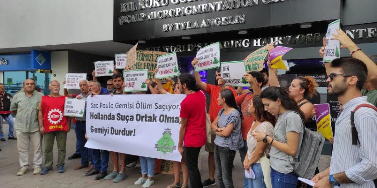 Zehirli gemiyi durdurmak için eylem