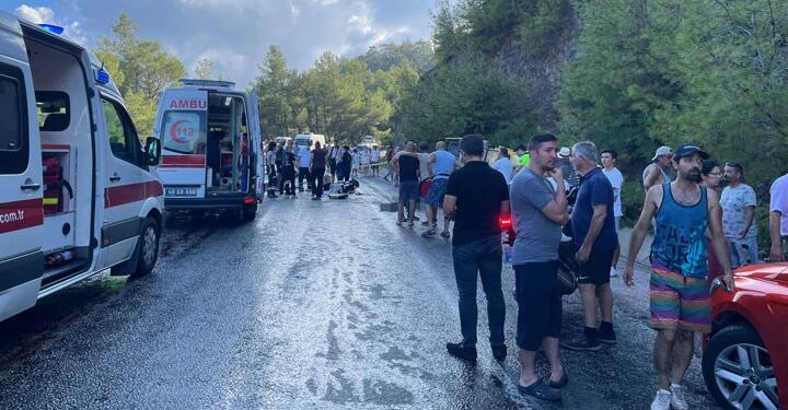 Marmaris’te kaza: 5 kişi hayatını kaybetti