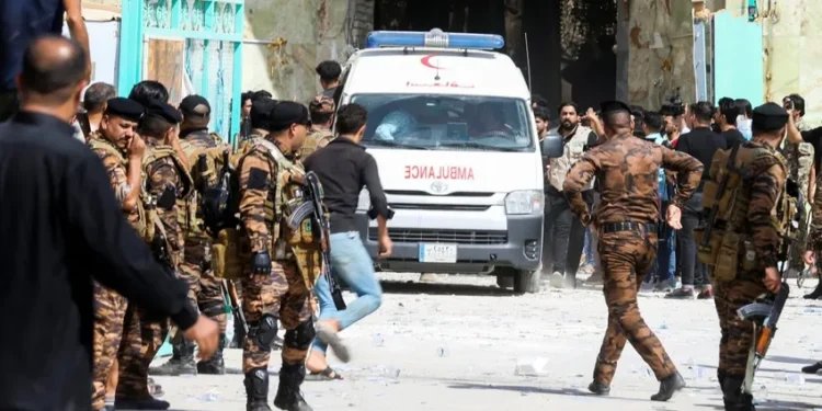 Kerbela’da türbe çöktü: En az 4 ölü