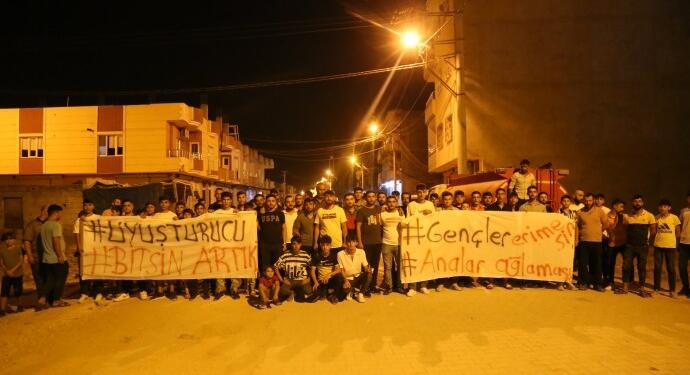 Eylemler sonuç verdi: Mahallede uyuşturucu satılmayacak