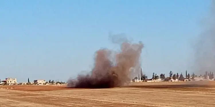 Şehba Kantonu’na bağlı köyler bombalandı