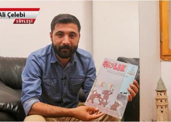 Kürtçe karikatürde Golik sıçraması