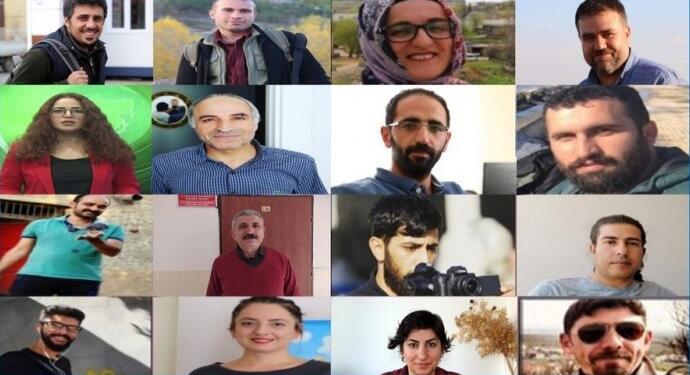 Tutuklu gazetecilerden Derik ve Antep için başsağlığı mesajı