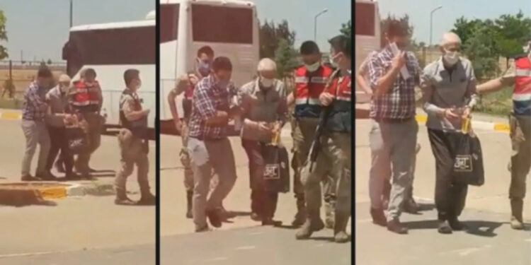 Yürüyemeyen Özkan ‘kaçma şüphesiyle’ kelepçelenmiş