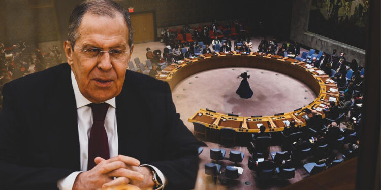 Lavrov, BMGK’nın ‘olağanüstü’ toplantısını terk etti