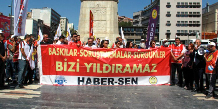 HABER-SEN üyeleri Ankara’da: Sessiz kalmayacağız