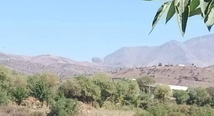 Biradost bölgesine bombardıman