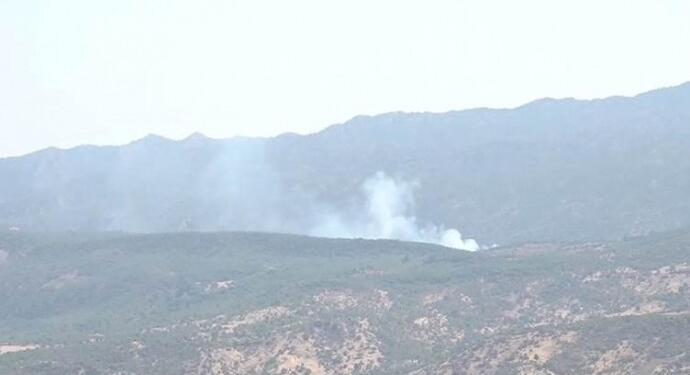 Metîna’da yangın